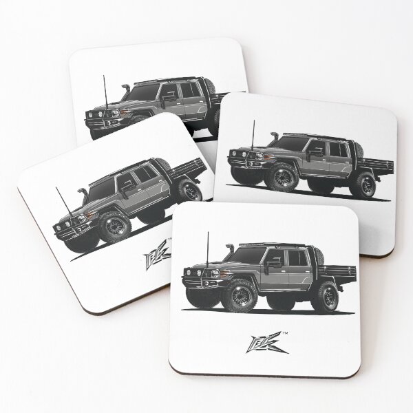 Item preview, land cruiser gxl j79 ute gray designed and sold by NaquashM.