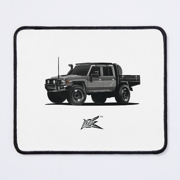 Item preview, land cruiser gxl j79 ute gray designed and sold by NaquashM.
