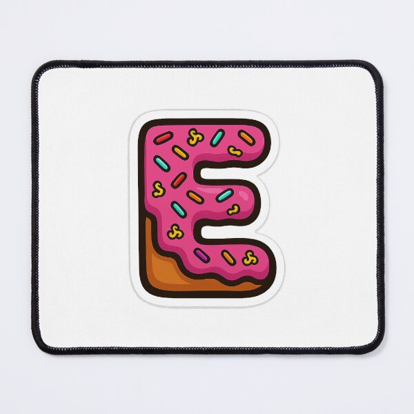 Item preview, Donut Letter E designed and sold by joshuayule.