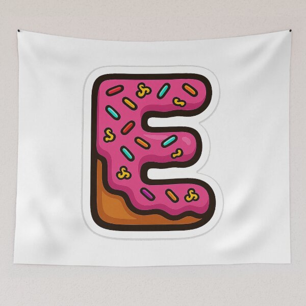 Item preview, Donut Letter E designed and sold by joshuayule.