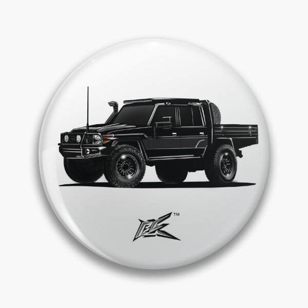 Item preview, land cruiser gxl j79 ute black  designed and sold by NaquashM.