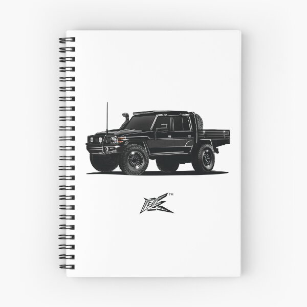 Item preview, land cruiser gxl j79 ute black  designed and sold by NaquashM.