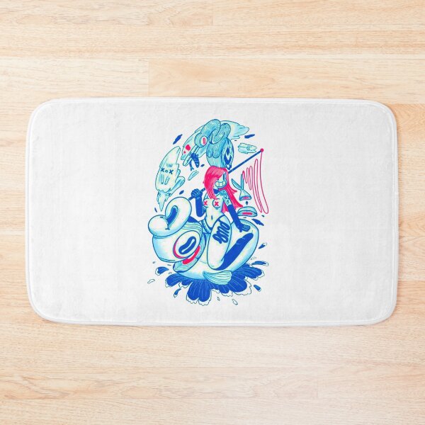 Item preview, Whimsical Waters: A Curvy Mermaid's Fantastical Fishing Adventure designed and sold by Ronny-Owiso.