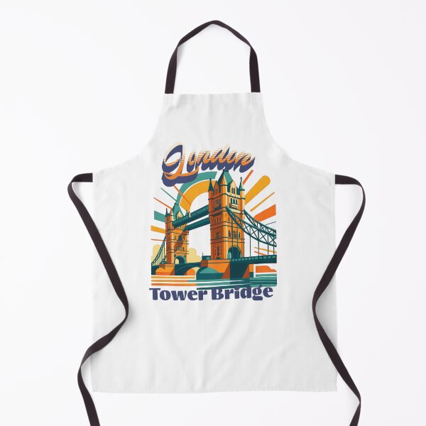 Item preview, Retro + Vintage Greetings from LONDON - TOWER BRIDGE designed and sold by Earth Celebration Designs.