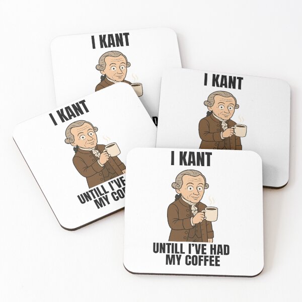 Item preview, I Kant untill i've had my coffee designed and sold by NietzschePlease.