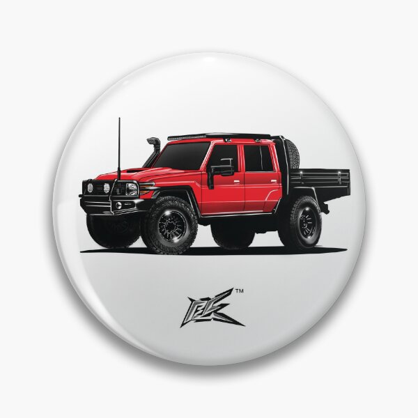 Item preview, land cruiser gxl j79 ute gray  designed and sold by NaquashM.