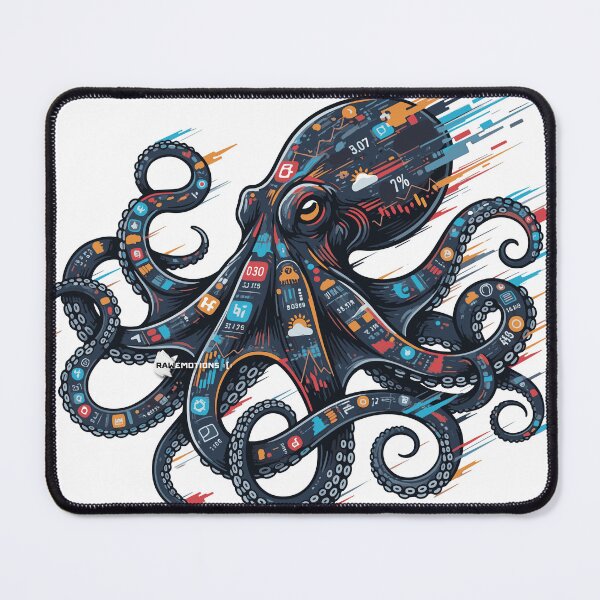 Item preview, Data Octopus in Constant Motion designed and sold by raw-emotions.