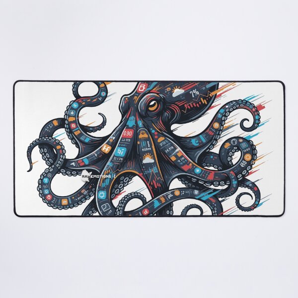Item preview, Data Octopus in Constant Motion designed and sold by raw-emotions.