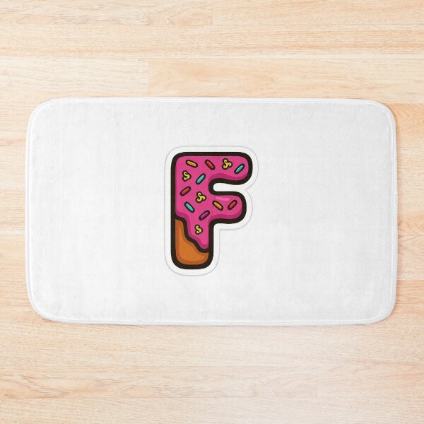 Item preview, Donut Letter F designed and sold by joshuayule.