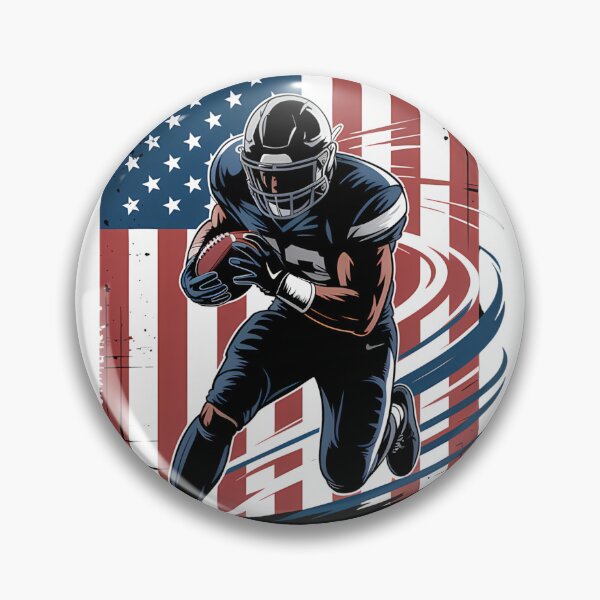 Item preview, Patriotic Sports T-Shirt, Unisex USA Tee, Football Fan Shirt, Independence Day Apparel, Team Spirit Gift, Game Day, Touch down Season designed and sold by DekoDesignsHub.