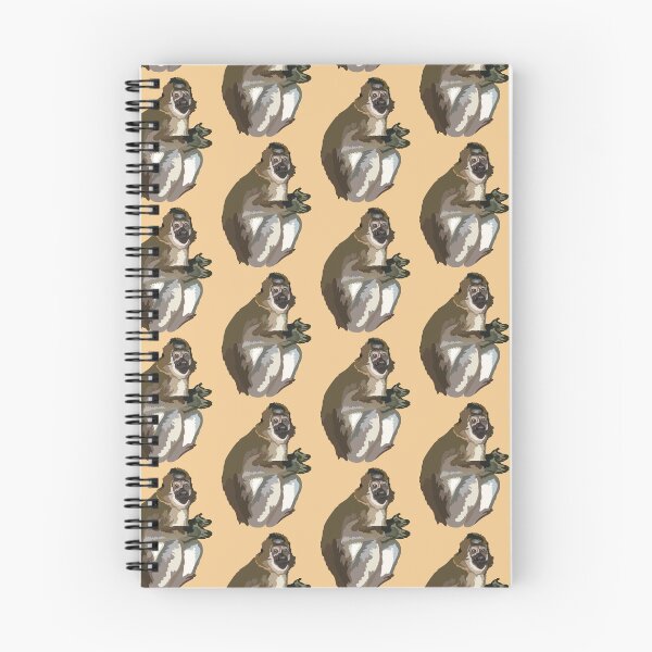 Item preview, A is for Agile Mangabey, Agile Mangabey | Primate Keeper & Zookeeper Wildlife Design designed and sold by PrettylittlepastelUk.