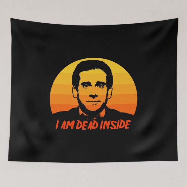 Item preview, steve carell iam dead inside designed and sold by unfamouzzz.