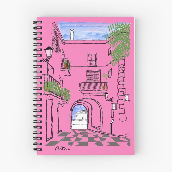 Item preview, T-shirt illustration of the Old Portal of Altea designed and sold by malangacamisetas.