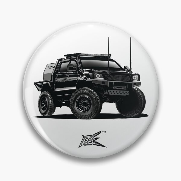 Item preview, toyota hilux n70 ute black  designed and sold by NaquashM.