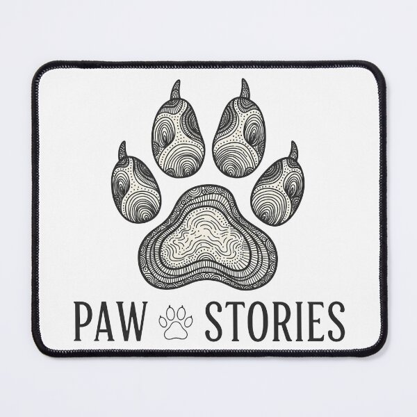 Item preview, Corgi Paw Print with Intricate Line Details designed and sold by zoughlal.