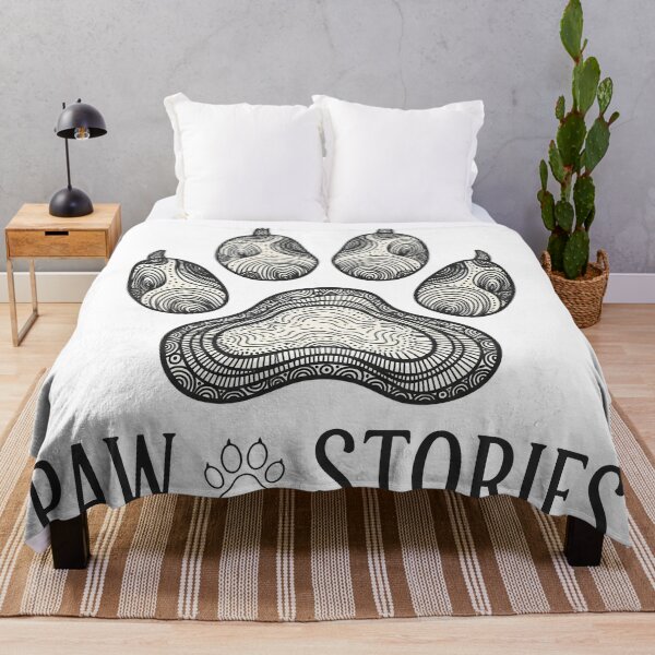 Item preview, Corgi Paw Print with Intricate Line Details designed and sold by zoughlal.