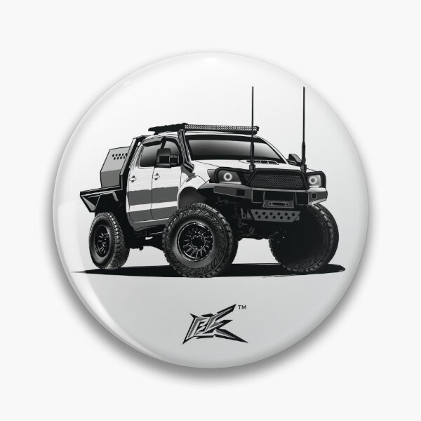 Item preview, toyota hilux n70 ute white  designed and sold by NaquashM.