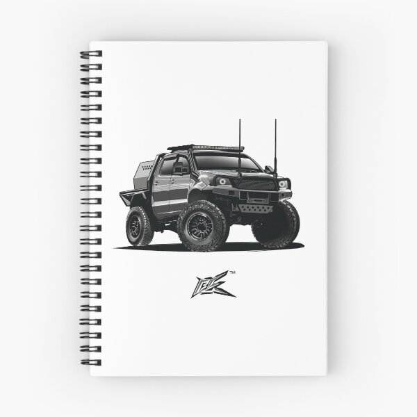 Item preview, toyota hilux n70 ute gray designed and sold by NaquashM.