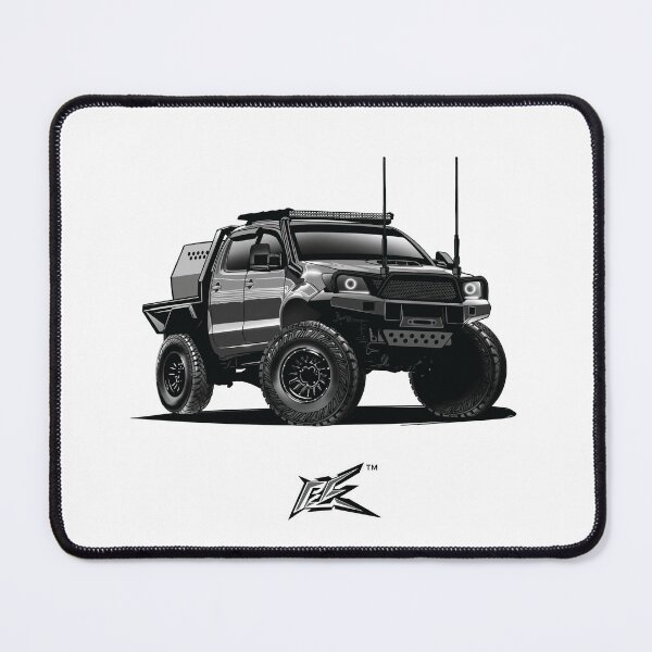 Item preview, toyota hilux n70 ute gray designed and sold by NaquashM.