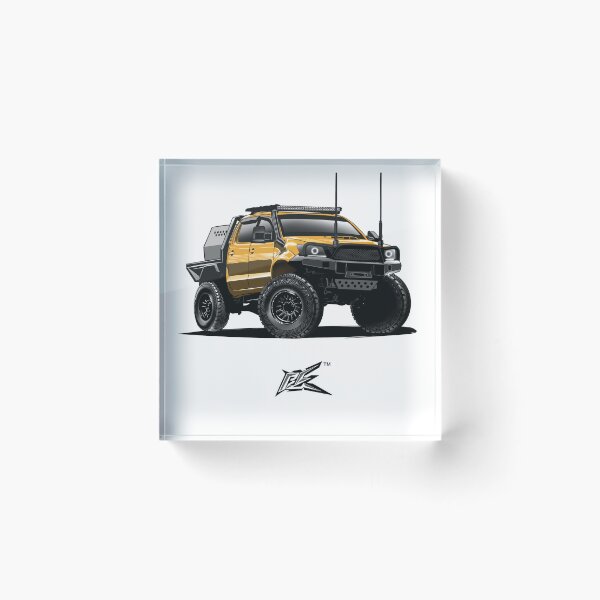 Item preview, toyota hilux n70 ute yellow designed and sold by NaquashM.