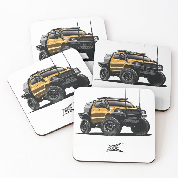 Item preview, toyota hilux n70 ute yellow designed and sold by NaquashM.