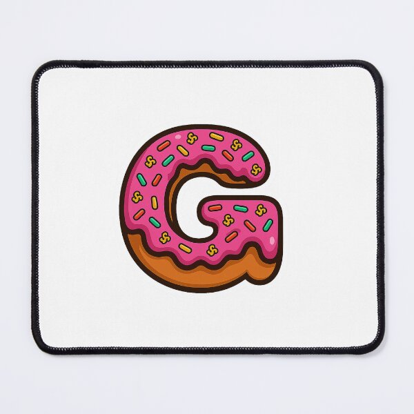 Item preview, Donut Letter G designed and sold by joshuayule.