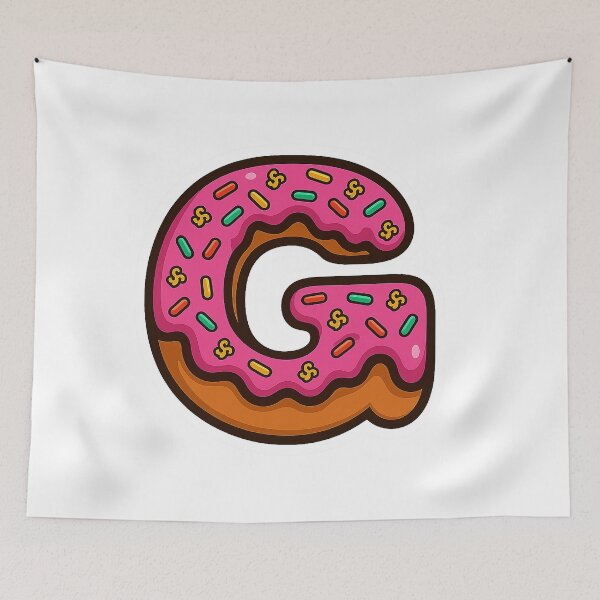 Item preview, Donut Letter G designed and sold by joshuayule.