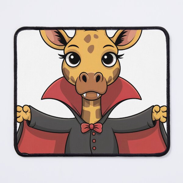 Item preview, Giraffe Halloween Vampire - Cute Giraffe in Halloween Vampire Costume designed and sold by YourSocialBae.