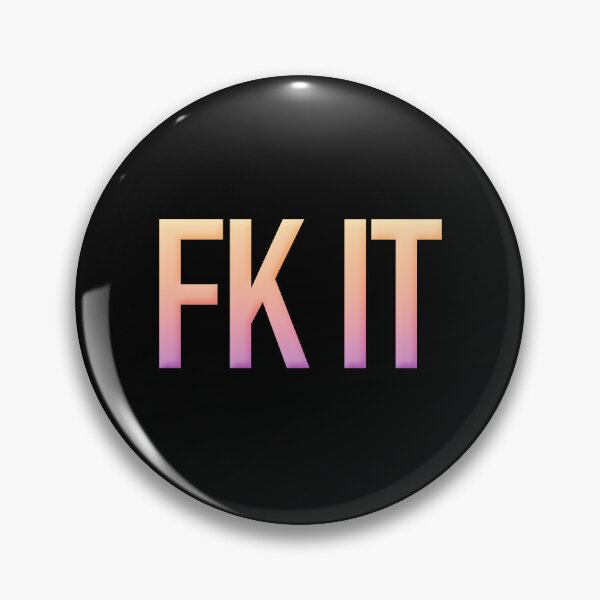 Item preview, Fk It, Peach designed and sold by Memes N Lore .