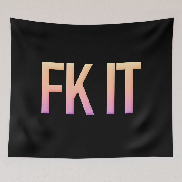 Item preview, Fk It, Peach designed and sold by Memes N Lore .