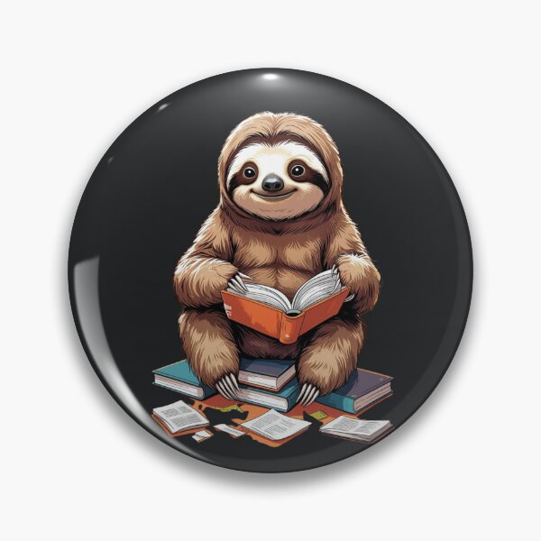 Item preview, Sloth Study Session Snuggles designed and sold by Zakrytos ★★★★★.