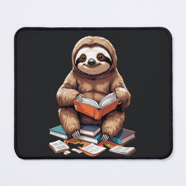 Item preview, Sloth Study Session Snuggles designed and sold by Zakrytos ★★★★★.