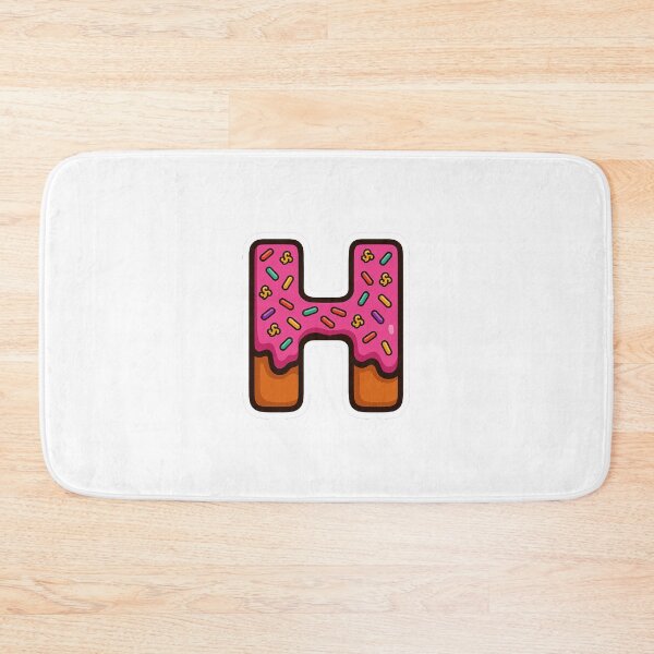 Item preview, Donut Letter H designed and sold by joshuayule.