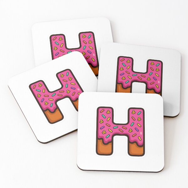 Item preview, Donut Letter H designed and sold by joshuayule.