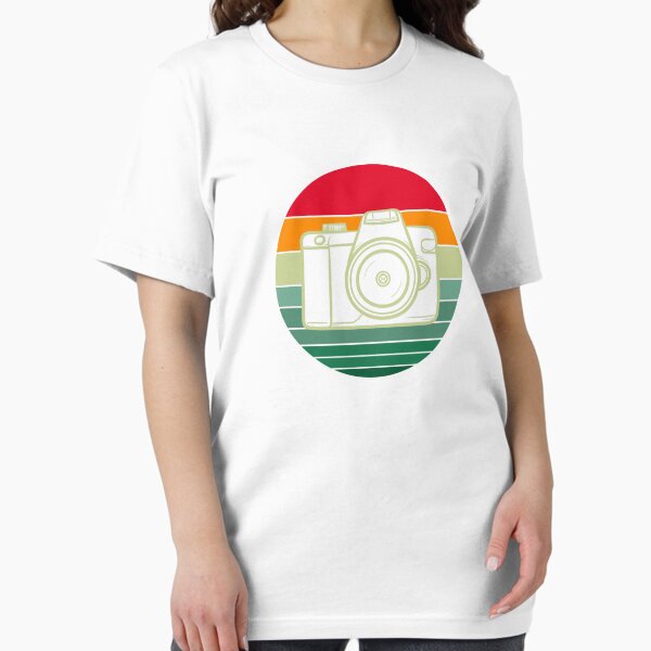 Item preview, Retro Sunset Camera – Vintage Photography Lover T-Shirt designed and sold by ChrisArnold.