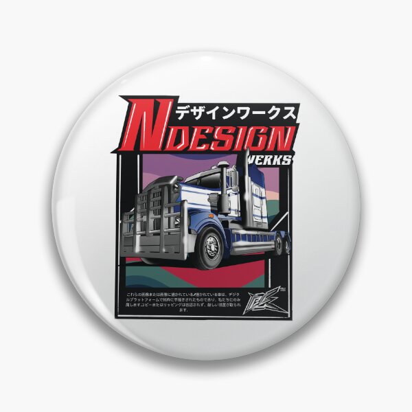 Item preview, w900 long haul truck blue  designed and sold by NaquashM.