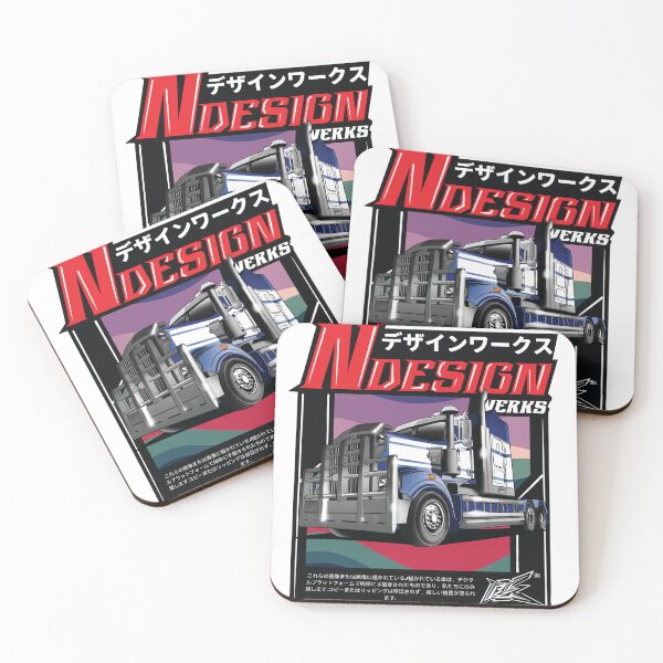 Item preview, w900 long haul truck blue  designed and sold by NaquashM.