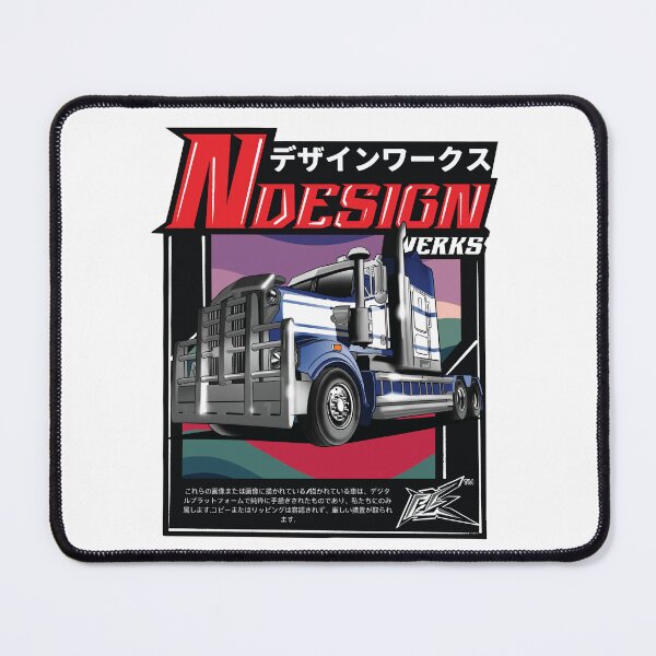 Item preview, w900 long haul truck blue  designed and sold by NaquashM.