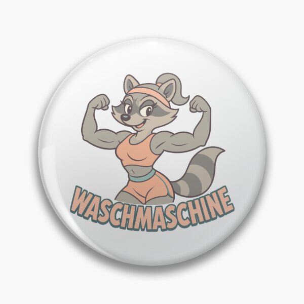 Item preview, Washing machine raccoon woman funny gym gift designed and sold by Pineapple-Tree.