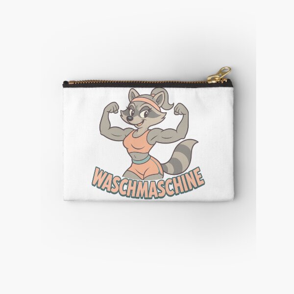 Item preview, Washing machine raccoon woman funny gym gift designed and sold by Pineapple-Tree.