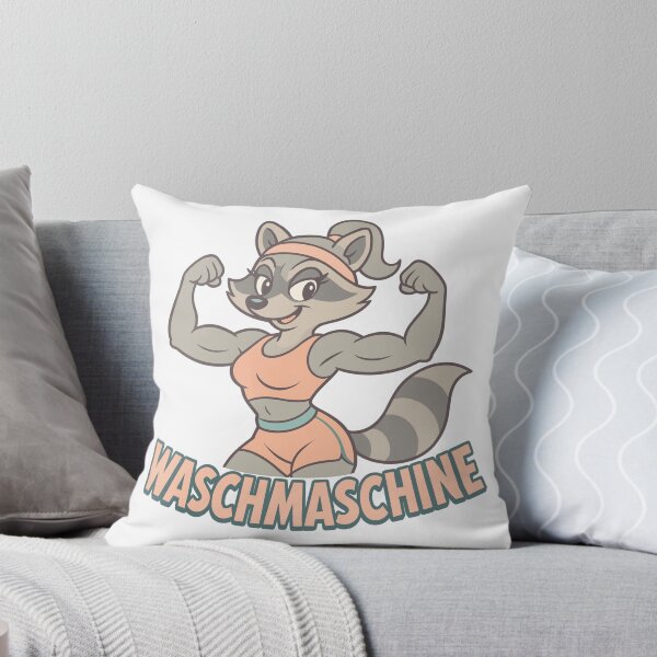 Item preview, Washing machine raccoon woman funny gym gift designed and sold by Pineapple-Tree.