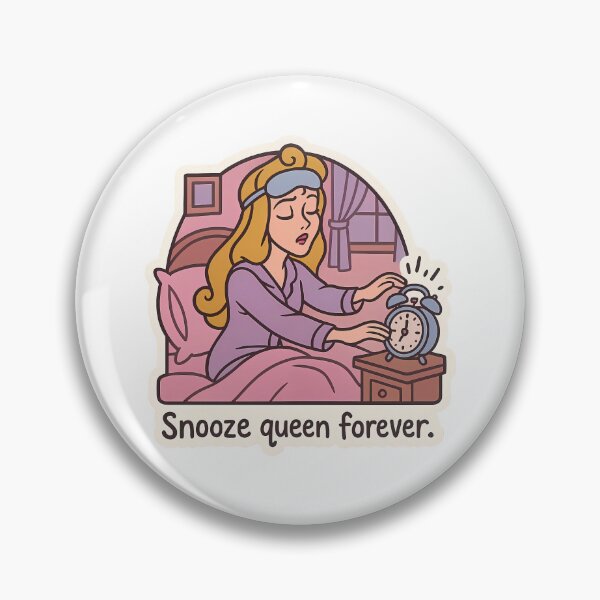 Artikelvorschau, Snooze Queen Forever – Schlafende Prinzessin entworfen und verkauft von Cheerioza.
