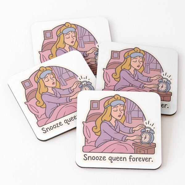 Item preview, Snooze Queen Forever – Sleeping Princess designed and sold by Cheerioza.