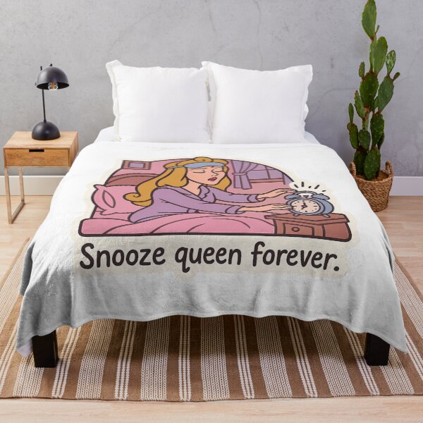 Item preview, Snooze Queen Forever – Sleeping Princess designed and sold by Cheerioza.