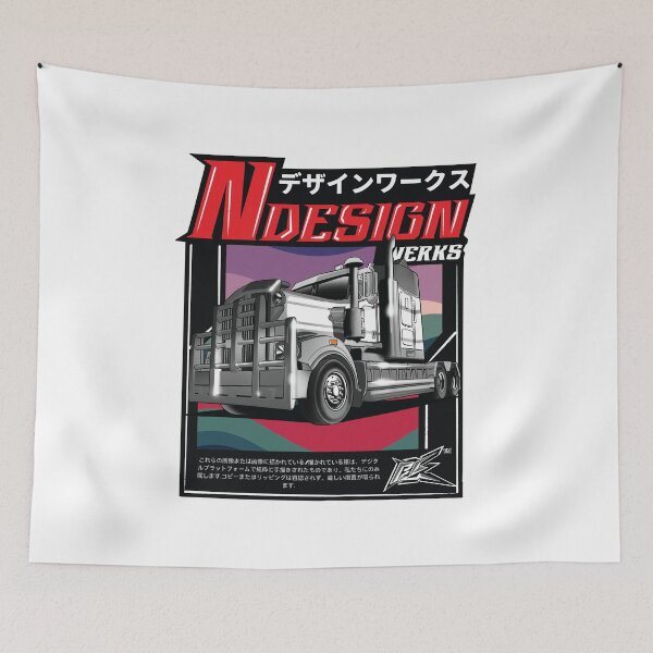 Item preview, w900 long haul truck silver  designed and sold by NaquashM.