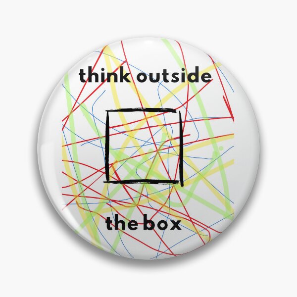 Item preview, think outside the box designed and sold by SophieKuhn.