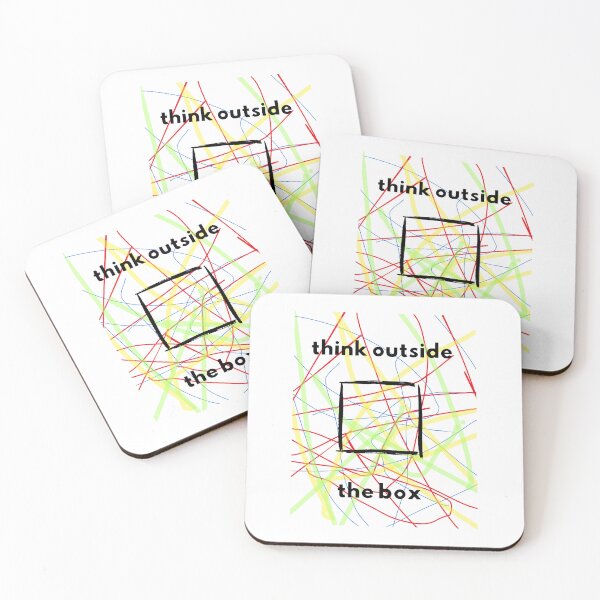Item preview, think outside the box designed and sold by SophieKuhn.