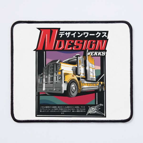 Item preview, w900 long haul truck yellow designed and sold by NaquashM.