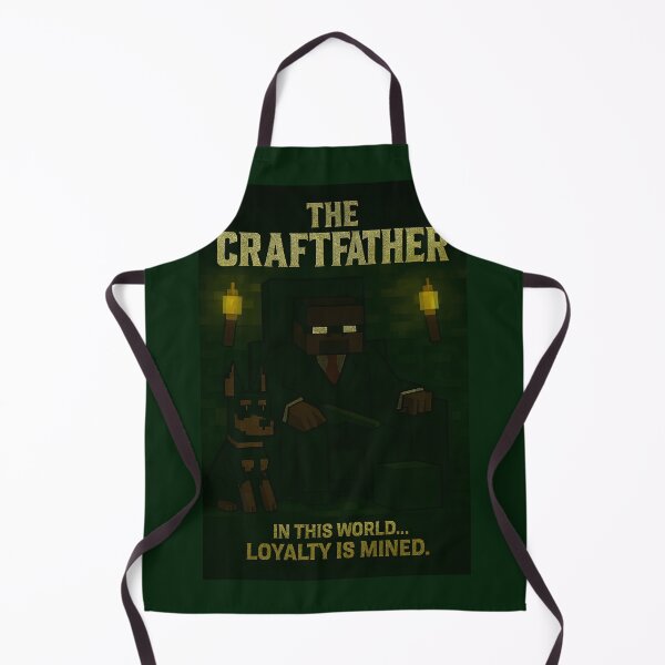 Item preview, THE CRAFTFATHER – Pixel Mafia Poster designed and sold by WhisperFrame.