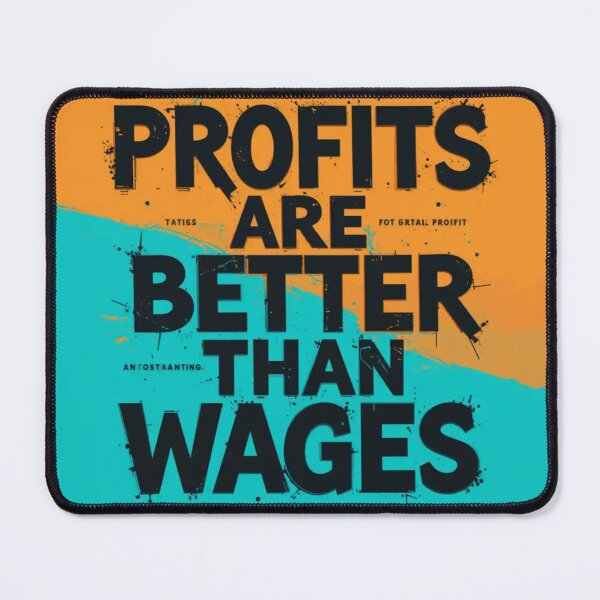 Item preview, Profits Are Better Than Wages v1 designed and sold by KriticalDesigns.